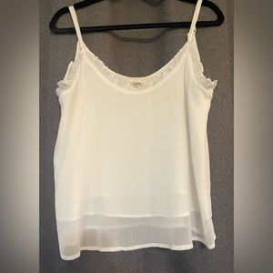 ~ee:some~ White Ruffled Top